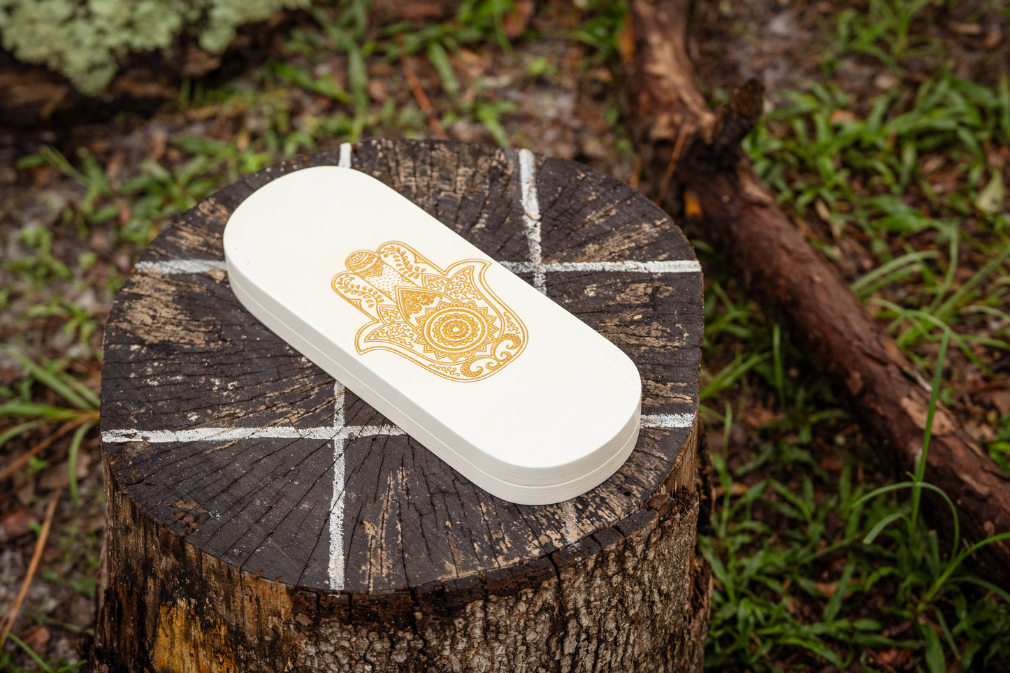 Sadhu Nail Board. Beginner level - 8mm. Dynamic. "Hamsa hand".