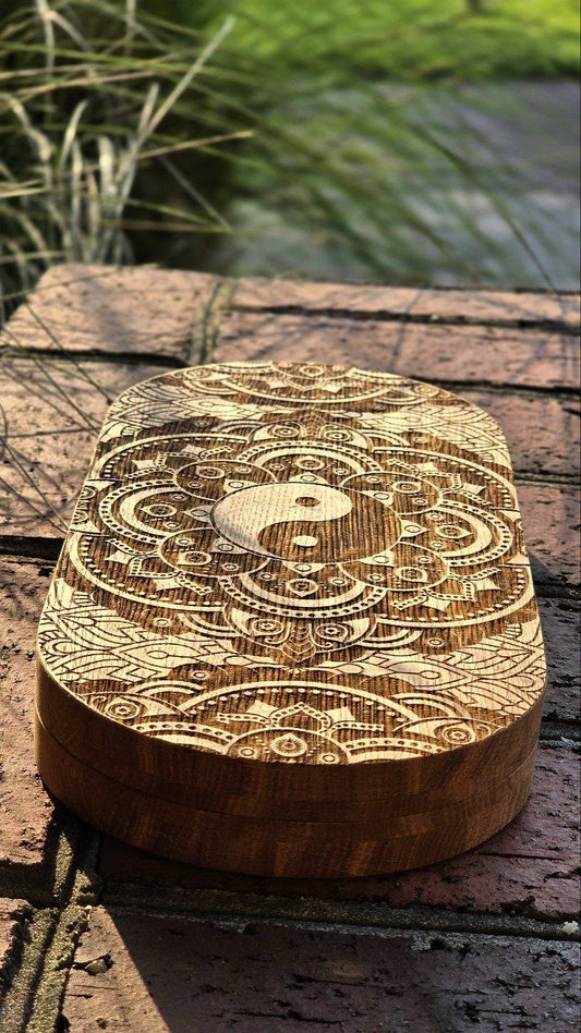 Sadhu Nail Board. Advanced level - 10mm. Dynamic. Oak